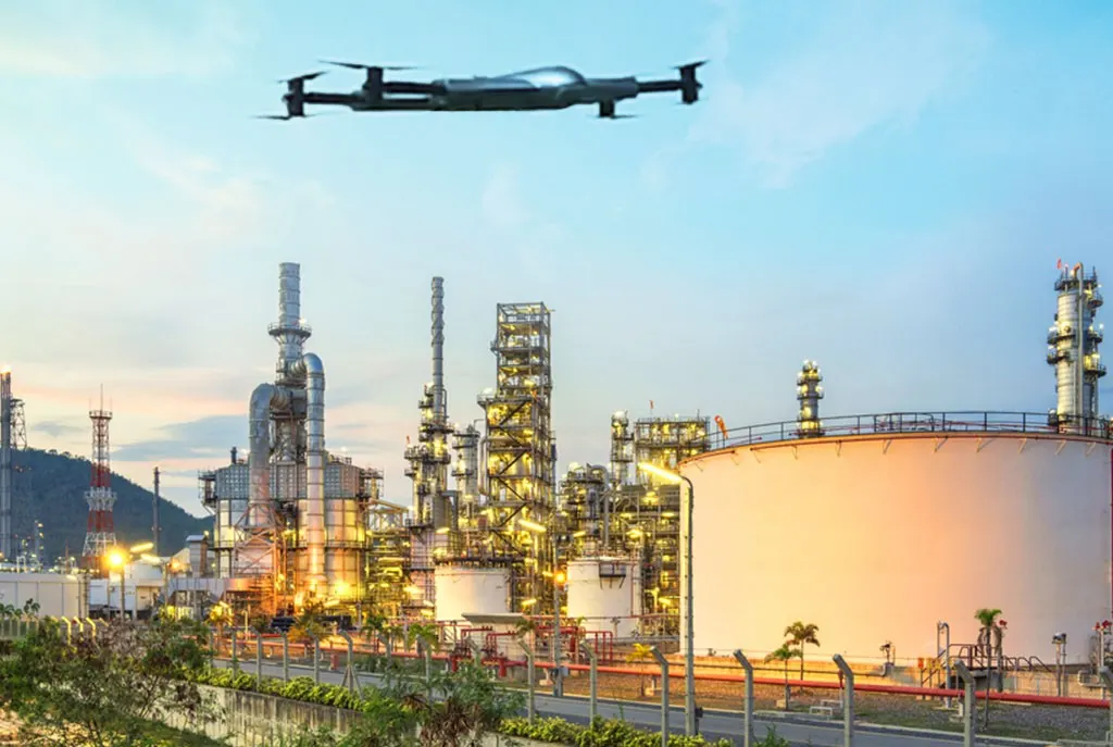 Industrial Zoning Drone