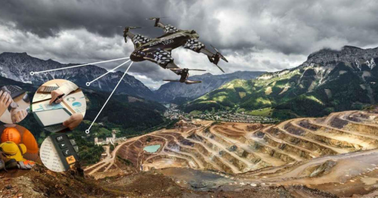 Drones for mining